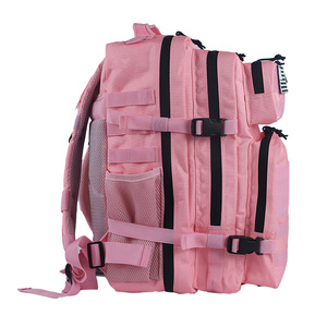 Unisex 45L camuflaje diseño Oxford impermeable poliéster Velcro Molles sistema ordenador capa intermedia portavasos mochila táctica - Product Image 5