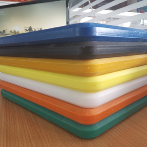 カスタム切削加工サービス混合色リサイクルHDPE PEプラスチックシート用 - Product Image 1