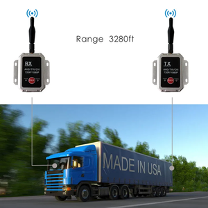 Longo Alcance 1km Transceptor Sem Fio 12 Volts 2.4ghz Rádio Controle Transmissor Receptor AHD 720p 1080p Câmera com Fio 1-Year