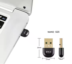 HGミニUSB Bluetooth 5.4アダプタコンピュータ/ヘッドセットキーボードマウスBluetoothレシーバーコンピュータ用 - Product Image 4