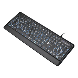 Nuevo artículo teclado Gaming con teclado de retroiluminación, teclado grande Keycaps para ancianos y niños - Product Image 3