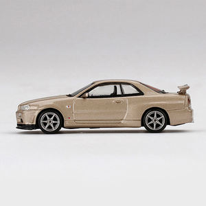 Hot Sale Toy Vehicle Inno64 IN64-R34VS-SIL 1/64 Nissan Skyline GT-R R34 V-Spec II Diecast Alloy Plastic <strong>Model</strong> Kids Toy <strong>Car</strong> - Product Image 3