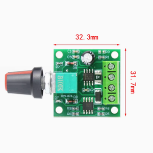 Speed <strong>Controller</strong> DC <strong>Motor</strong> PWM 1.8V 3v 5v 6v 12v 2a Switch Function, 1803bk Module - Product Image 4