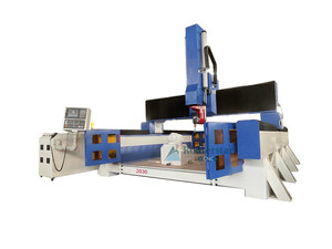 Enrutador CNC industrial de cinco ejes con husillo giratorio de 360 grados - Product Image 2
