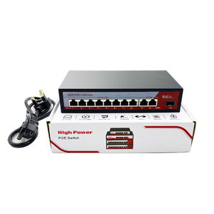 Kico <strong>16</strong> POE + 2 Uplink + 1 SFP 1000Mbps <strong>Ethernet</strong> RJ45 POE Switch Compact Size 10G Capacity for Large Video Surveillance AP Link - Product Image 5