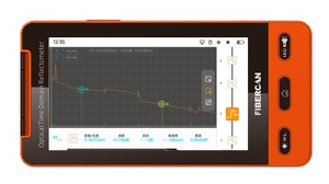 Xách tay OTDR 1310/1550nm 36/34dB quang thời gian miền <span class=keywords><strong>reflectometer</strong></span> với 10mW VFL - Product Image 5