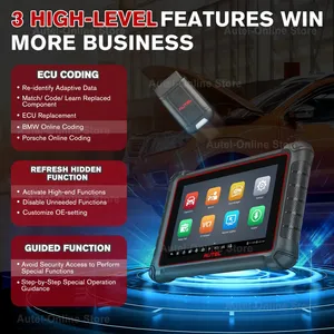 Autel MP900BT Scan Tool MaxiPRO Escáner de diagnóstico con codificación ECU, protocolos DoIP / CAN FD, batería de mayor capacidad - Product Image 3