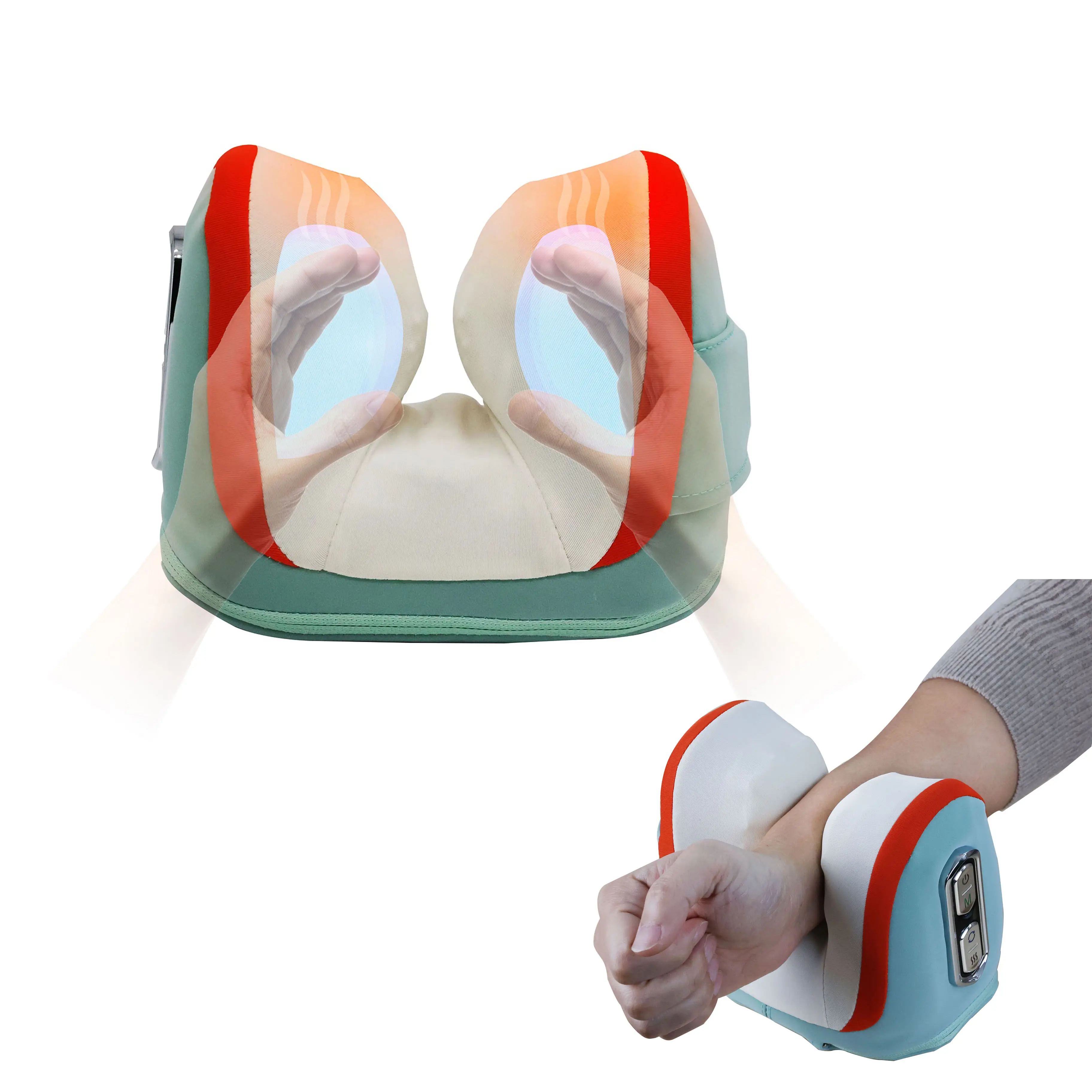 2023 caviglia e polso Mouse multifunzionale terapia di massaggio alle mani supporto per la protezione del polso massaggiatore elettrico per il polso delle dita del palmo grande