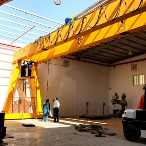Carroponte telecomandato per officina con trave a doppia trave 20t-50t capacità motore/nucleo del motore componenti 5 Ton carico nominale - Product Image 5
