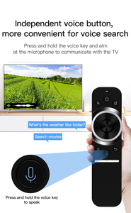 WeChip W1S Upgrade 2.4G Wireless Air Mouse Multifunktion ale PC-Fernbedienung Nvidia Shield/Android TV Box/PC/Projektor/HTPC RF - Product Image 5