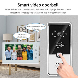 Video Doorphone <strong>Intercom</strong> <strong>System</strong> Kit for Villa 720P Touch Screen Outdoor IP65 Waterproof RJ45 Doorbell Camera AHD4 - Product Image 4