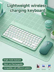 Elegante teclado inalámbrico ultrafino con tecla de borde redondo Compatible con IOS Android para portátiles con Windows Nuevo producto - Product Image 5