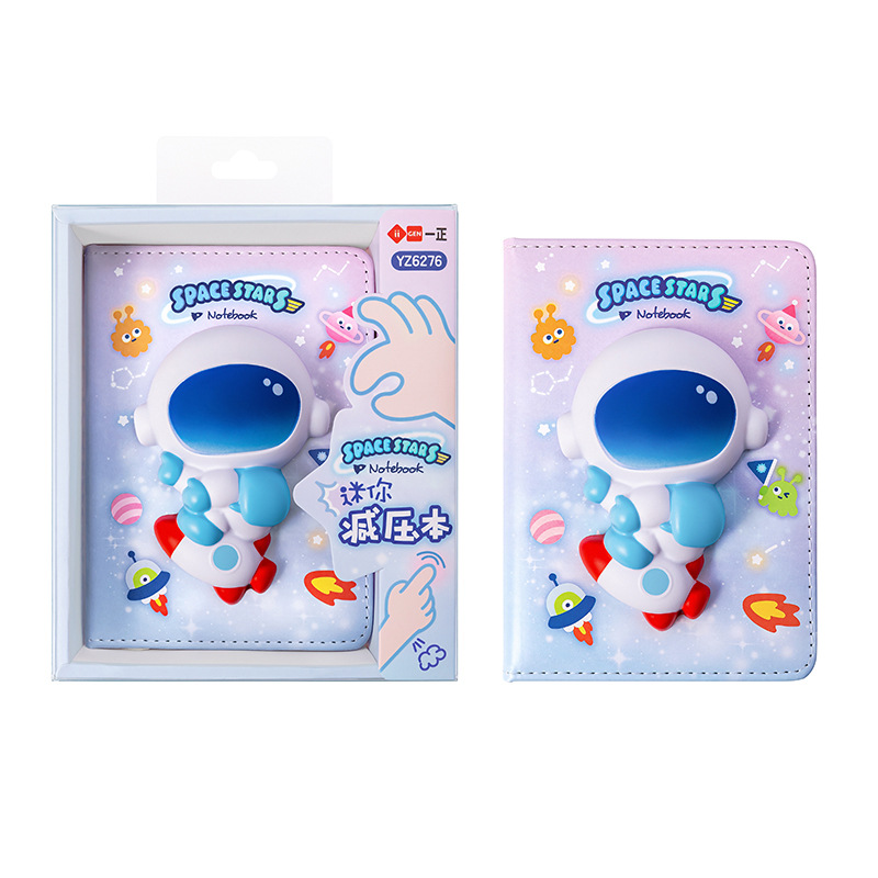 YZ6276 astronauta mini libro de descompresión