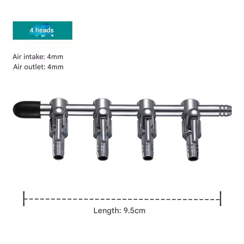 Réglable de 4 à 4 mm - 4 têtes