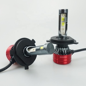 Su geçirmez araç aydınlatma sistemi, H4 Fan soğutma 56watt V13 dahili sürücü Led ışık araba far Hilux 2012 için - Product Image 1