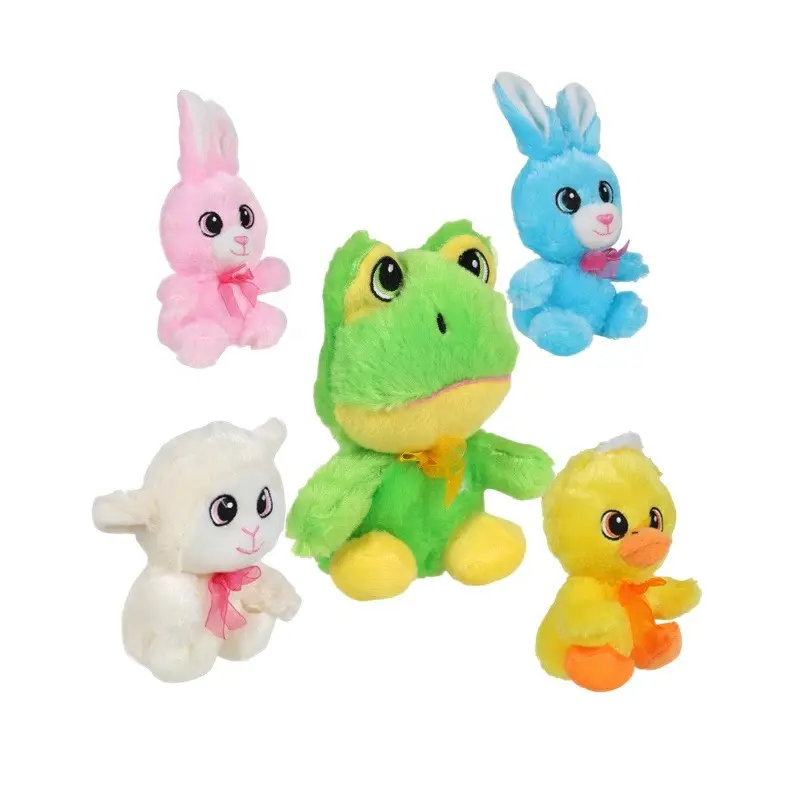 최신 현대 디자인 핫 세일 사용자 정의 토끼 인형 귀여운 다채로운 토끼 봉제 장난감 인형 동물 봉제 토끼
