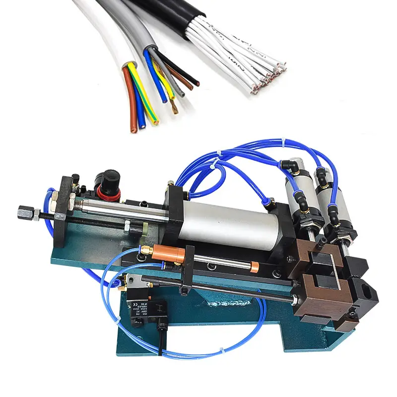 Máquina peladora de cables de alimentación 305 AC DC, equipo de fabricante de pelado de cables electrónicos para ordenador