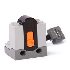 Juego de bloques de construcción modelo Eletronic V2 para niños, juguete de construcción con mando a distancia, funciones eléctricas, receptor remoto IR, modelo n. ° 8884