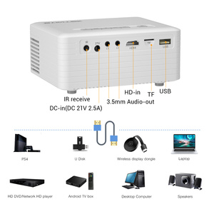 Çocuklar için mini projektör küçük projektör güvenilir projektör cep telefonu güvenilir akıllı projektör 4k android - Product Image 3