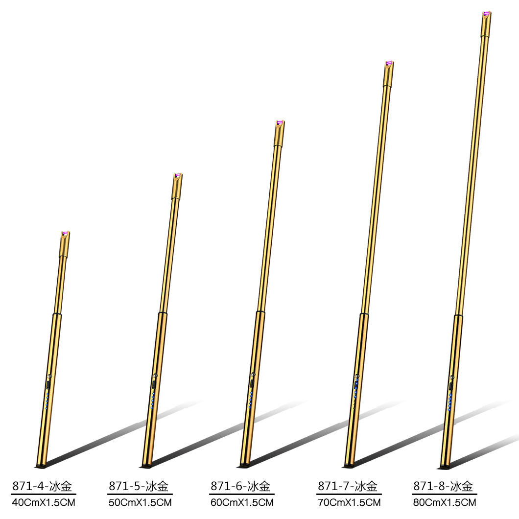 Or glacé - longueur 40 cm