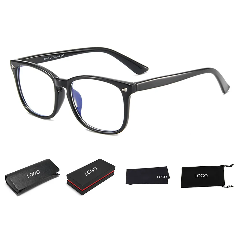 Wilskracht Anti Blauw Licht Blokkeren Bril Brillen Frames Custom Computer Bril