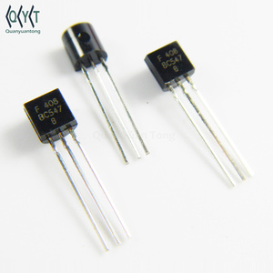 Bc547b Bc547 lưỡng cực (BJT) transistor NPN 45V 100mA 300MHz 500mW thông qua lỗ đặt-92 IC chip ban đầu và mới - Product Image 5