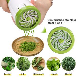 Ot baharat değirmeni maydanoz parçalayıcı sebze doğrayıcı kesici sarımsak kişniş baharat mutfak aksesuarları - Product Image 6