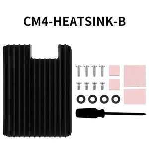 CPU-Kühlkörper aus Aluminium legierung für Raspberry Pi-Berechnungs modul Computer modul CM4 Thermolüfter-Kühlkörper - Product Image 3