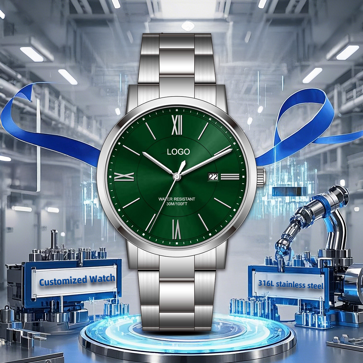 Silver-green