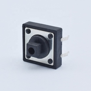 12*12 Tact <strong>Switch</strong> Height 4.3MM 15MM DIP 4P 12x12 Square Button Tactile <strong>Switch</strong> - Product Image 4