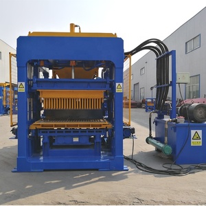 <strong>Qt5</strong>-15 High Quality Fully Automatic Concrete Cement Hollow <strong>Block</strong> Brick <strong>Machine</strong> <strong>Interlock</strong> Paver Making <strong>Machine</strong> Price - Product Image 4