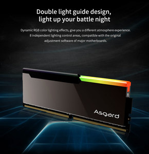 Asgard CL16 Ram Ddr4 16Gb (8GX2) ชุด Rgb Ram Ddr4 4000Mhz X.M.P สำหรับฮาร์ดแวร์คอมพิวเตอร์ที่ระบายความร้อนด้วยน้ำซิงโครไนซ์แสงสว่าง - Product Image 3