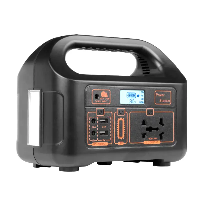 150W Draagbare Power Station144wh 220V Zonne-Energie Generator Met USB-C Pd Output Lithium Batterij Voor Outdoor Home Mobiele Camping Power