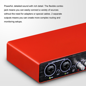 <strong>USB</strong> Audio Sound <strong>Cards</strong> &amp; MixersAudio Interface for Recording Streaming and Podcasting - Product Image 2