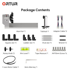 Ortur Y-axis <strong>Rotary</strong> Chuck for Laser Engraver YRC1.0 Multi-mode Y-axis <strong>Rotary</strong> Chuck Engraving Diameter Range up to 120mm - Product Image 5