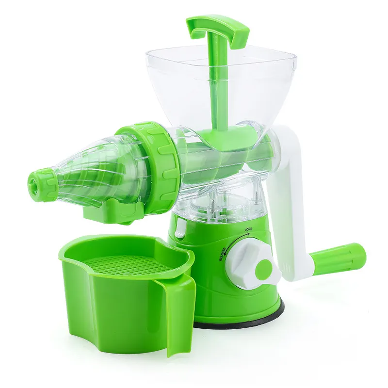 Factory Selling Directly Hand Vegetable Slicer green Convenience Easy and effortless Quick juice Manual Juicer,Manual Juicer