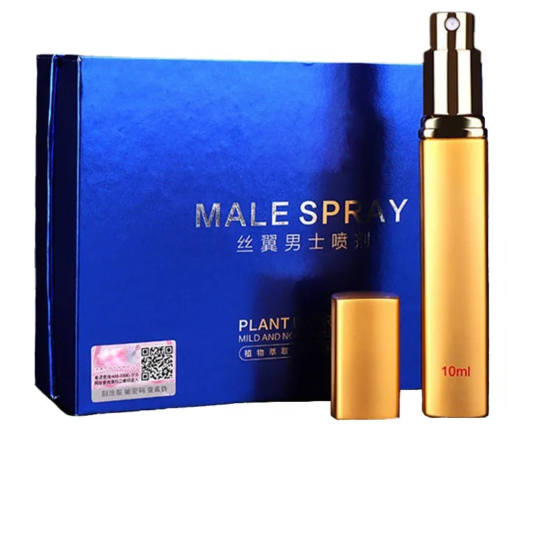 2023 China hot selling product men concentrated essence plant spray external use 10ml long-lasting sex delay spray