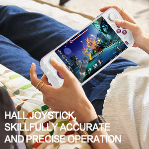 2025新デザイン5.0インチレトロゲームコンソール5000Mah 128G Android 13システムE6 Max Wi-fiハンドヘルドゲームプレーヤー