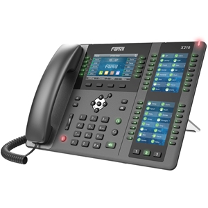 Fanvil X210 Voip Ip Phone SIP電話エンタープライズオフィスホテルPOE内部インターホンシステム録音IP電話 - Product Image 1