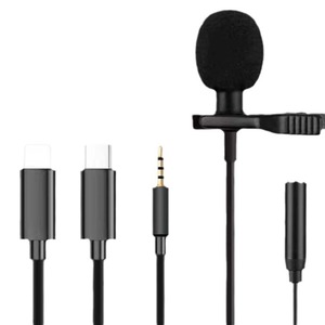 Mini Có Dây <span class=keywords><strong>Lavalier</strong></span> <span class=keywords><strong>Microphone</strong></span> Ít Bee Giảm Tiếng Ồn <span class=keywords><strong>Microphone</strong></span> Cho Live Streaming Thực Phẩm Xem Xét Di Động Ghi Âm Phỏng Vấn - Product Image 1