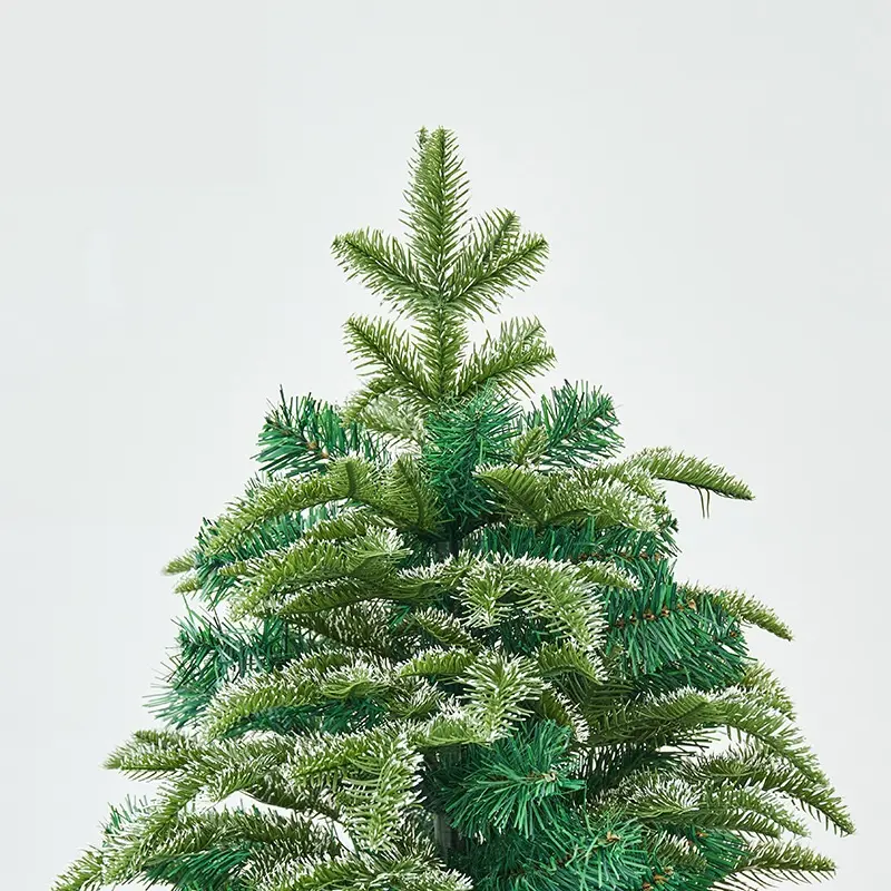 מכירה חמה PE PVC עץ מעורב חג המולד 210 ס""מ עץ קישוט עץ חג המולד ציר עם מעמד מתכת