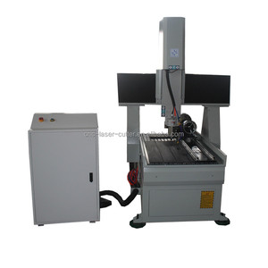 迷你数控四轴刳刨机铝小型数控铣床制作金属切割雕刻 - Product Image 2