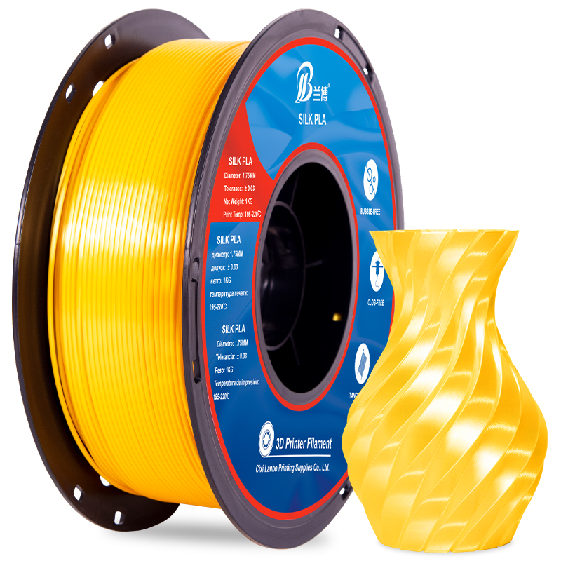 PLA Soie Brillant Doré 1kg