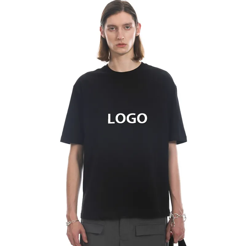 OEM ODM logo personnalisé femmes mode lettres chemises imprimées graphique 22 t-shirts pour hommes vintage coton t-shirts