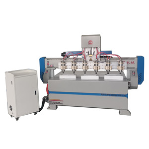 YD 4軸ロータリーCNCルーター新しい4軸自動ウッドルーターSyntec & Richauo制御システム付き小売および家庭用 - Product Image 1