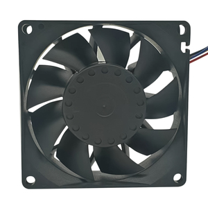 80mm 12V Square Compact Axial BLDC Fan Customizable OEM &amp; ODM Plastic Blade Centrifugal Fan - Product Image 1