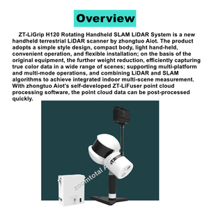 280*360 Grad Las/Ply/LiData Handheld rotierender Laser-3D-Scanner liDAR-und SLAM-Algorithmus zur Volumen messung - Product Image 2