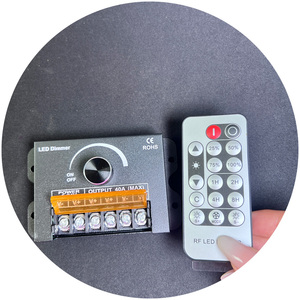 Einfarbiger LED-Streifen-Controller-Knopf Stellen Sie den LED-Fernbedienungs-Dimmer DC12V-24V LED-Dimmer mit Fernbedienung für LED-Licht ein - Product Image 5