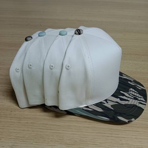 Custom Men's Baseball Cap with 3D Raised Embroidered Logo Running Sports Caps Structure Cotton <strong>Two</strong> <strong>Tone</strong> <strong>5</strong> <strong>Panel</strong> Snapback Hat - Product Image 4