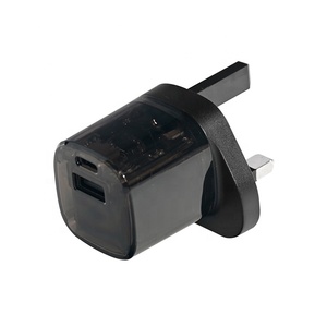 Trend şeffaf 20W akıllı duvar şarj PD20W hızlı şarj şeffaf USB A ve USB C duvar şarj - Product Image 5